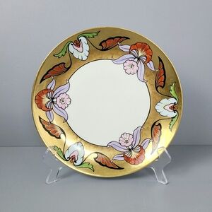 Limoges Vintage Hand Painted Blakeman & Henderson Decorative Plate